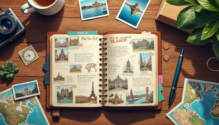 découvrez des idées inspirantes de mise en page pour personnaliser votre carnet de voyage créatif : astuces, exemples et conseils pour documenter vos souvenirs avec originalité.