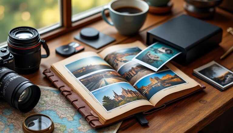 découvrez nos astuces de prise de vue et conseils pour tirages afin de créer un carnet de voyage photo unique et mémorable.