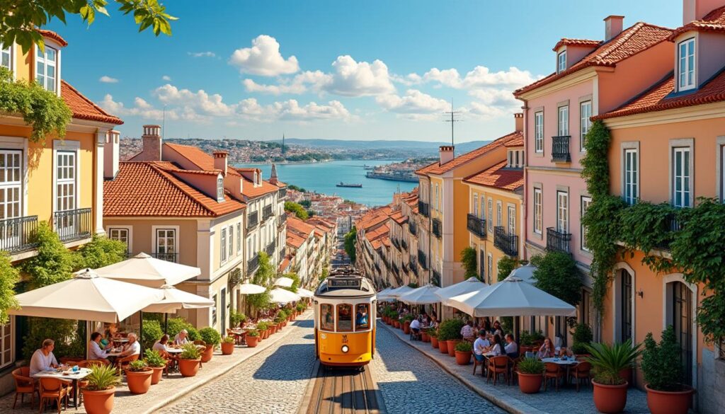 profitez d'un city break de 48 heures à lisbonne et découvrez la ville à votre rythme, entre quartiers historiques, saveurs locales et panoramas magnifiques.