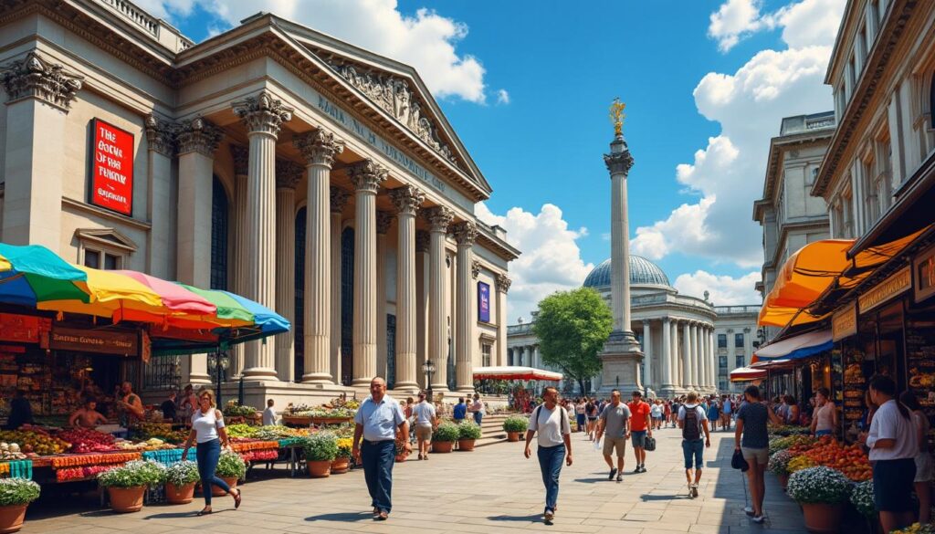 découvrez londres à travers une immersion totale : visitez le british museum, explorez ses marchés animés et profitez de l'ambiance authentique des pubs traditionnels.