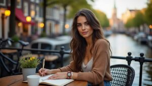 découvrez comment retrouver confiance en soi lors d'un voyage solo à amsterdam grâce au journaling et aux petites victoires au quotidien.