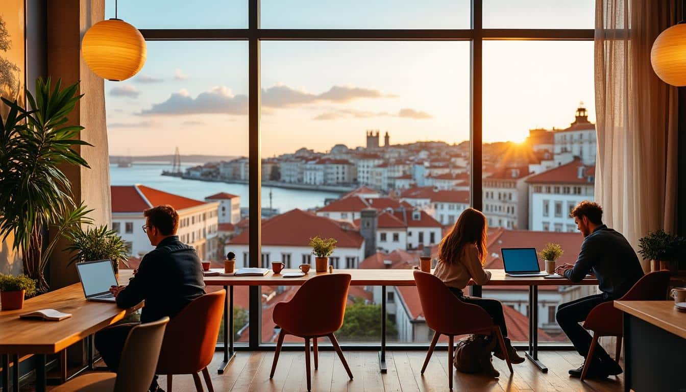 découvrez le concept de 'workation' à lisbonne : combinez télétravail, aventure urbaine avec nomad list et espaces de coworking inspirants pour une expérience productive et enrichissante.